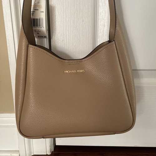 Nwt michael kors tan shoulder - michael,