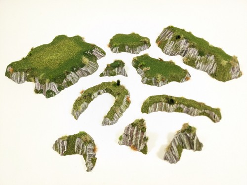 10pc grass granite scenery - 10pc,