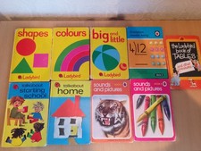 Ladybird Vintage Early Learning Books x 9 Educational Maths Spelling 60’s 70’s