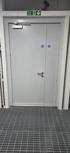 External door a - external, &