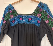 Mayan Fiesta huipil dress hand