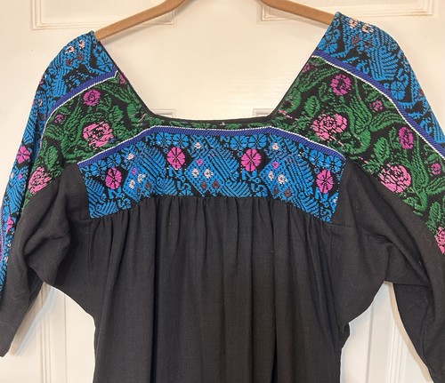 Mayan fiesta huipil dress - dress, hand