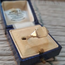 Antique 9ct And Silver Ring