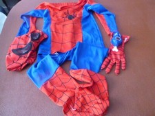 George Asda Childrens Dressing up Spider-man outfit size 5-6 years used