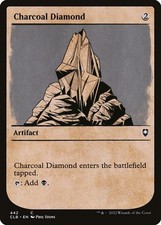 [MTG] Charcoal Diamond (Showcase) (442) (CLB) NM