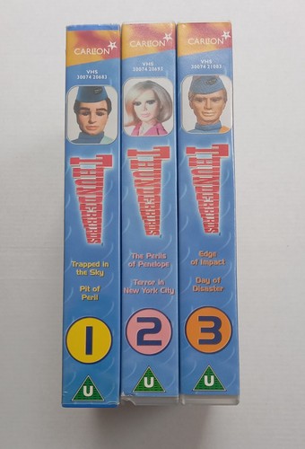 Thunderbirds vhs bundle 1 - thunderbirds,