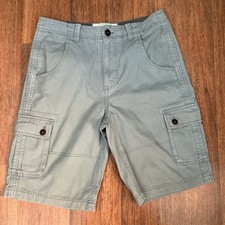 Mens Mantaray Duck Egg Blue Combat Cargo Utility Shorts Size W 40 VGC