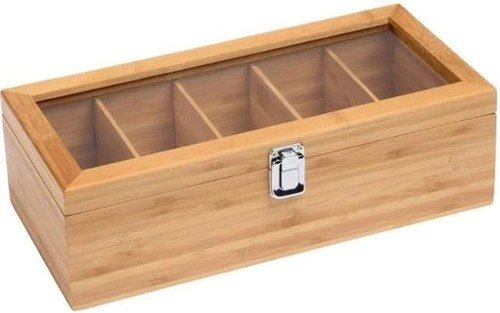 Aselected bamboo tea box chest - bamboo,