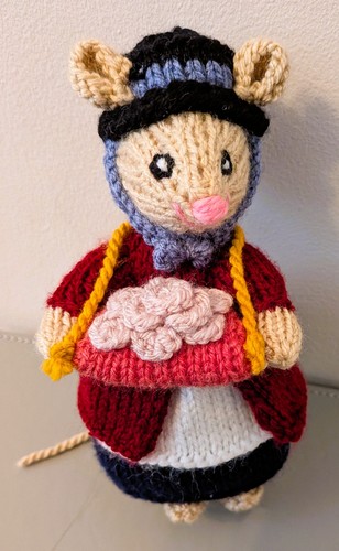 Hand knitted dickensian - knitted,