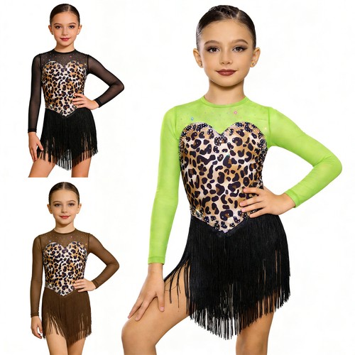 Kids girls fringe leotard - kids,