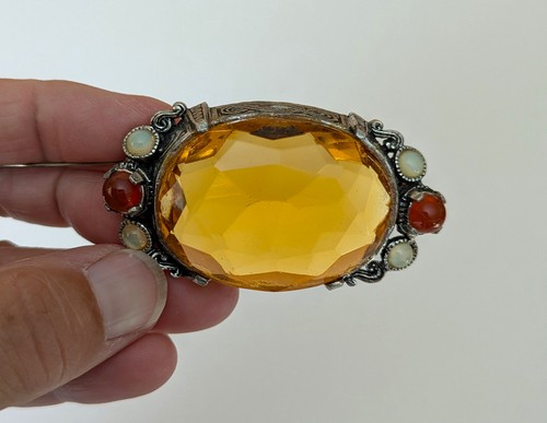 Large vintage miracle amber - miracle,