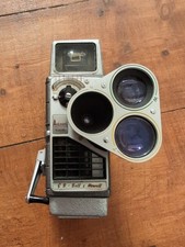 Bell And Howell Auto set 8mm Cine Camera, Vintage 50-60s. Untested, Case, Prop