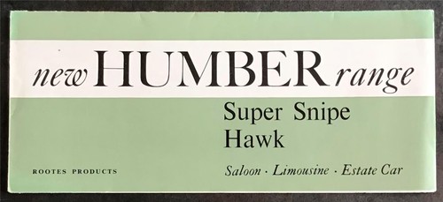 Humber range super snipe - snipe, &