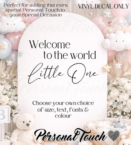 Welcome the world vinyl - to,