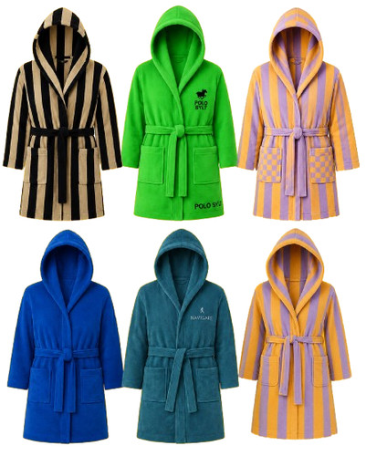 Unisex bathrobe cotton terry - unisex,
