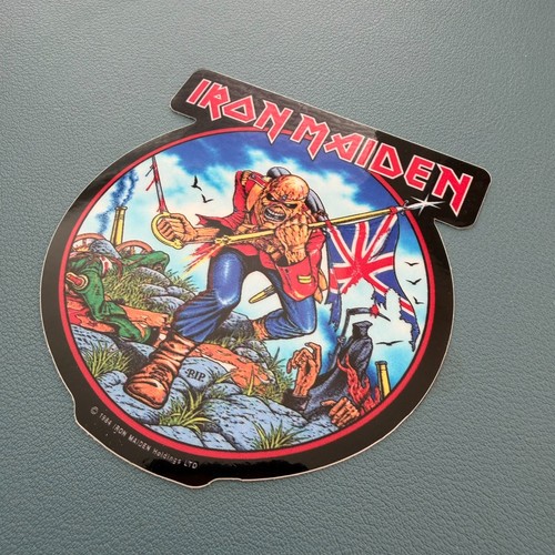 Iron maiden trooper sticker - maiden,