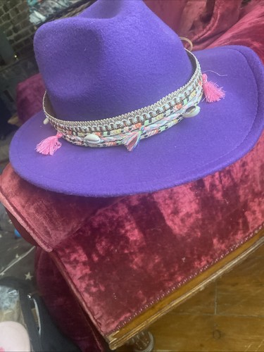 Purple fedora hat - fedora, second