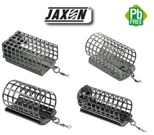FEEDER CAGE NONTOXIC METAL JAXON ECO SWIMFEEDER SQUARE ROUNDED BARBEL CARP RIVER