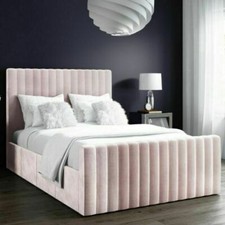 Pink Bed Double Side Ottoman