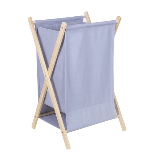 Foldable wooden hamper - e&w,
