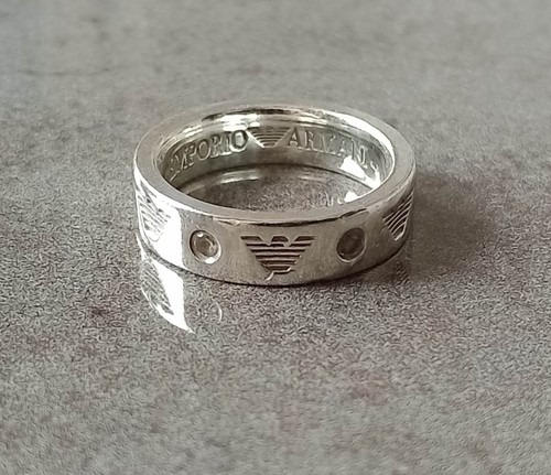 Emporio armani ring solid 925 - emporio,