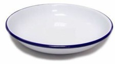 Falconware White Enamel Blue