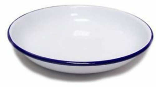 Falconware white enamel - white, blue