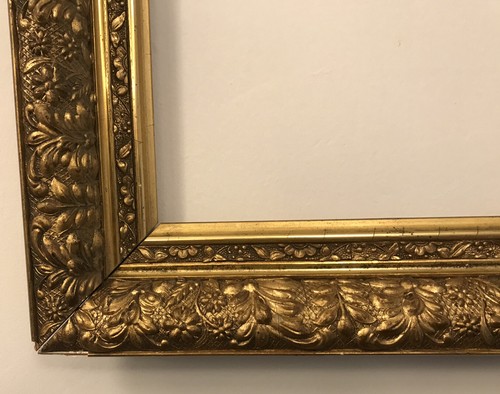 Antique gold gilded hand - gold,