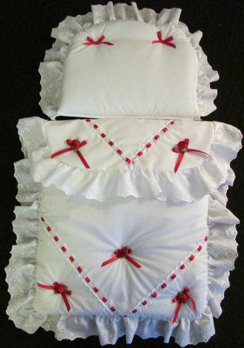 Coach built pram - coach, bedding