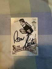 Signed Ron Coote Sydney