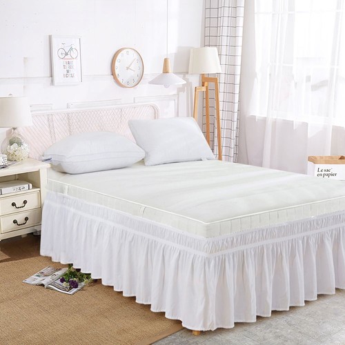 Ruffle plain fitted - uk,