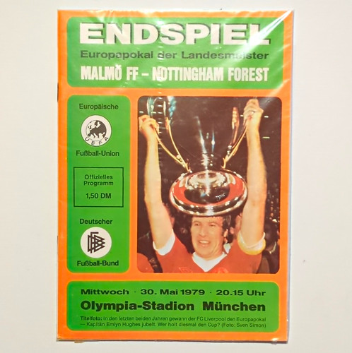 European cup final programme - cup,