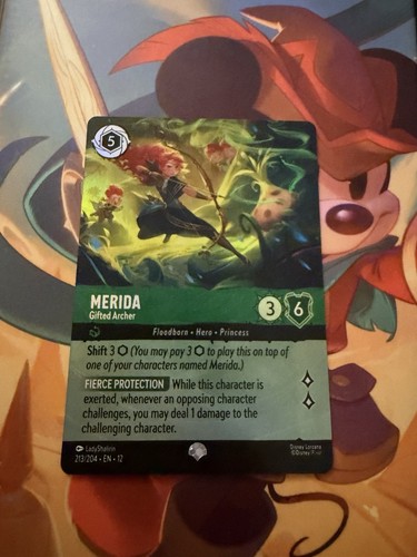 Disney lorcana merida gifted - lorcana,