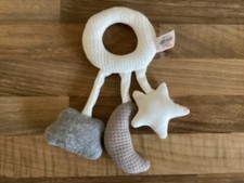 Next Beige Grey Cream Rattle
