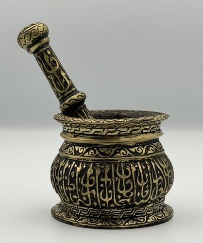 Brass mortar with - brass,