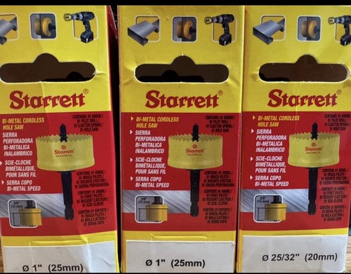 Starrett hole saws - ,