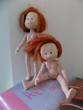 EDEN TOYS INC MADELINE DOLLS X 2 TWINS RED HAIR APPENDIX SCAR VINTAGE COLLECTIBL