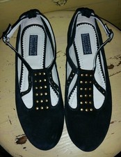 DEENA & OZZY BLACK SUEDE