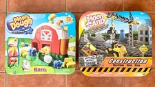 Moon Sand Construction & Barn Play Set Dough creative toys activities