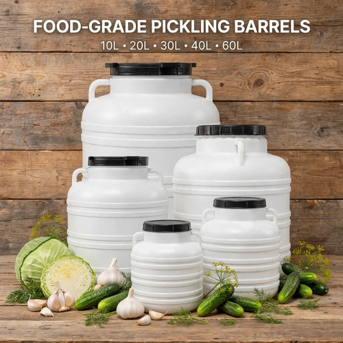 Pickling container screw - pickling, +