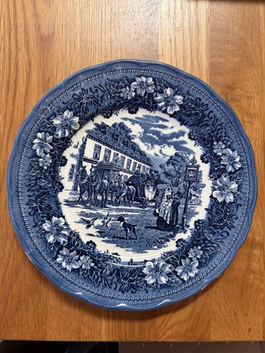 Royal tudor ware 8ins plate - tudor,