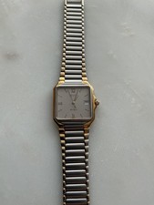 Zenith Two-tone Square dial Port Royal, Vintage Gents- working.