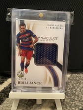 Dani Alves /99 Match Worn Patch B-ALV  - 2020 Panini Immaculate Collection Card