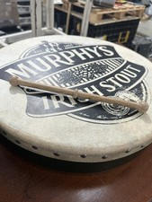 Irish Bodhran 30cm with Beater Irish Stout And Cover