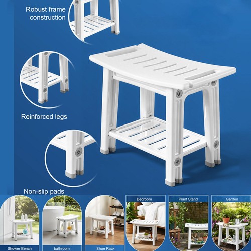 Corner shower stool - shower,