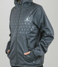 Men's NIKE AIR JORDAN ULTIMATE FLIGHT HYBRID Jacket Grey Color Size S*