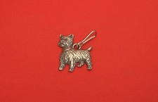 West Highland Terrier Dog  Pewter Zipper Pull Pet Vet Father Mother Westie Gift