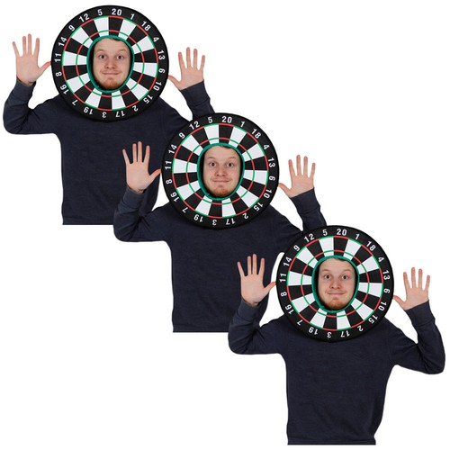 Dart board hat plush - hat,