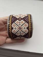 Native american beaded silver - native,