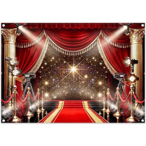 Luminora 7x5ft red carpet - luminora,